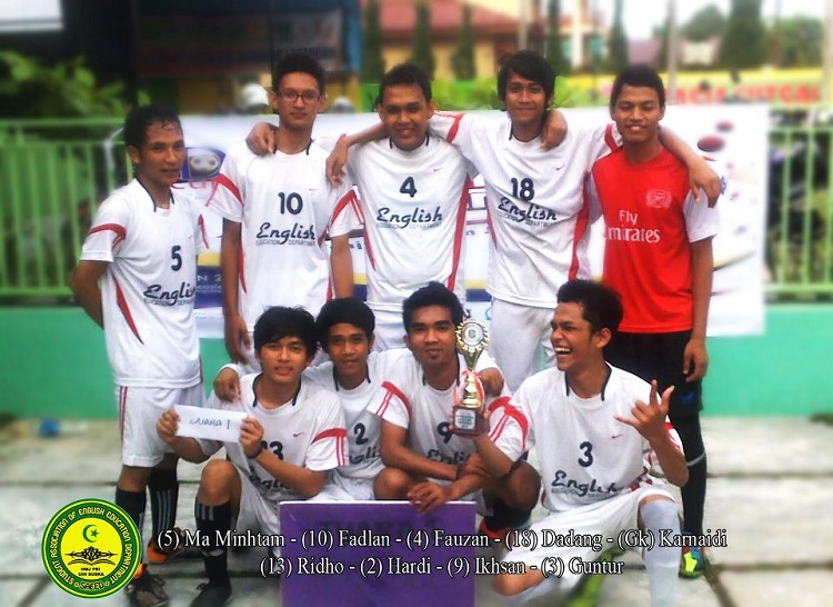 1st di Turnamen Futsal angkatan 2010 UIN Suska Riau