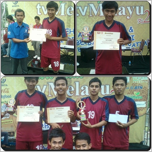 Juara 1 dan Topskor Futsal 3 on 3 Pekanbaru