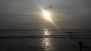 Sunset Pantai Kuta Bali