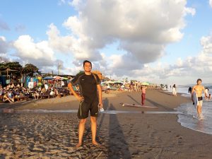 Sunset in Canggu Bali