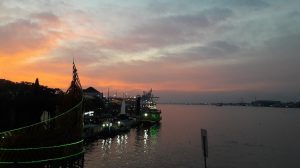 Sunset di Sungai Kapuas