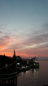 Sunset di Sungai Kapuas