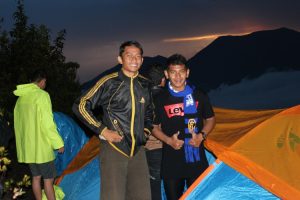 Sunset Gunung Marapi Sumatra Barat