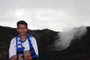 Kawah Gunung Marapi Sumatra Barat