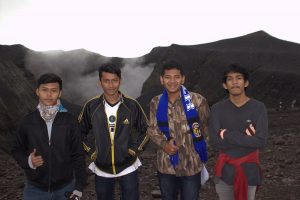 Kawah Gunung Marapi Sumatra Barat